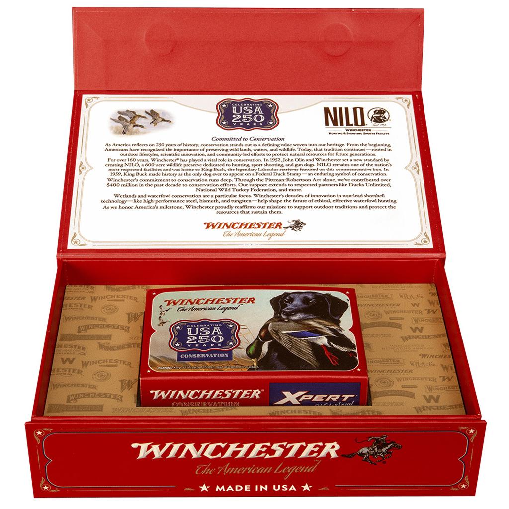Winchester USA 250th Anniversary Xpert Waterfowl Shotshells 12ga 3" 1-1/8oz 1550 fps #2 10/ct