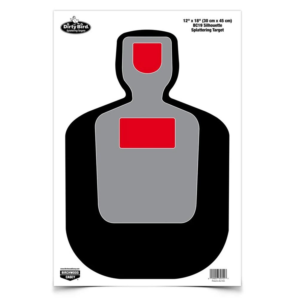 Birchwood Casey Dirty Bird BC19 Shadow Splattering Target 8/ct