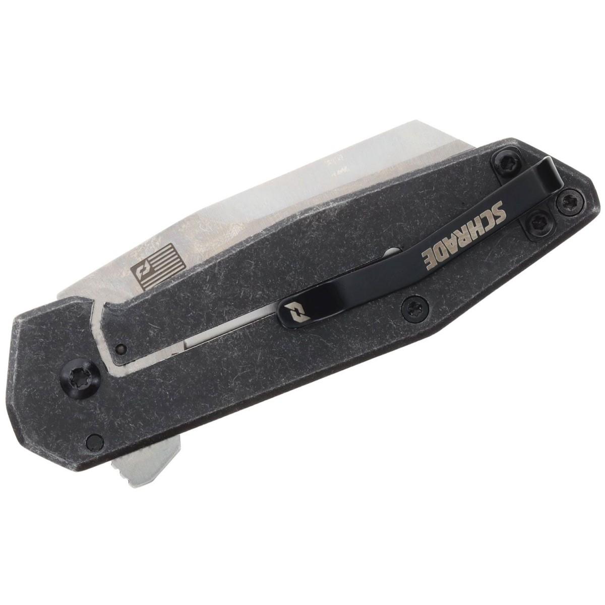 Battenfeld Knives Schrade Slyte Compact Folding Knife 2 2/5" Blade Black