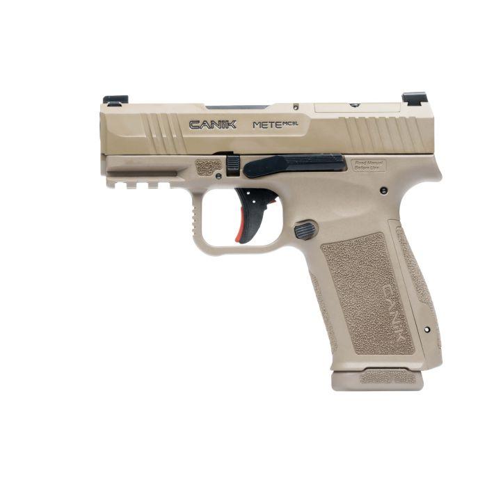 CANIK METE MC9 L FDE Handgun 9mm Luger 9mm Luger 10rd Magazines 3.18" Barrel CA Compliant