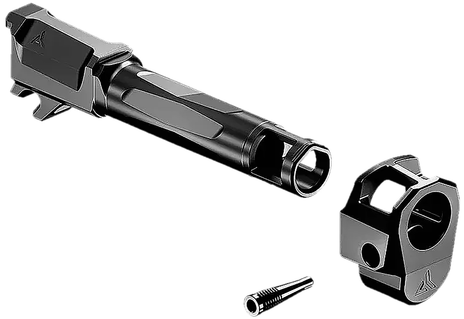 Radian Weapons Afterburner and Ramjet Combo Barrel and Compensator for Sig Sauer P365 3.7" Black