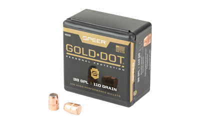 Speer Gold Dot Personal Protection Short Barrel Handgun Bullets .357 Mag .357" 110 gr GDHPSB 100/ct