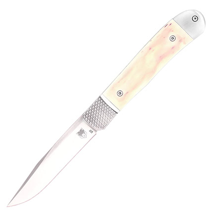 CobraTec Knives CBT TRAPPER HIDDEN RELEASE WHT