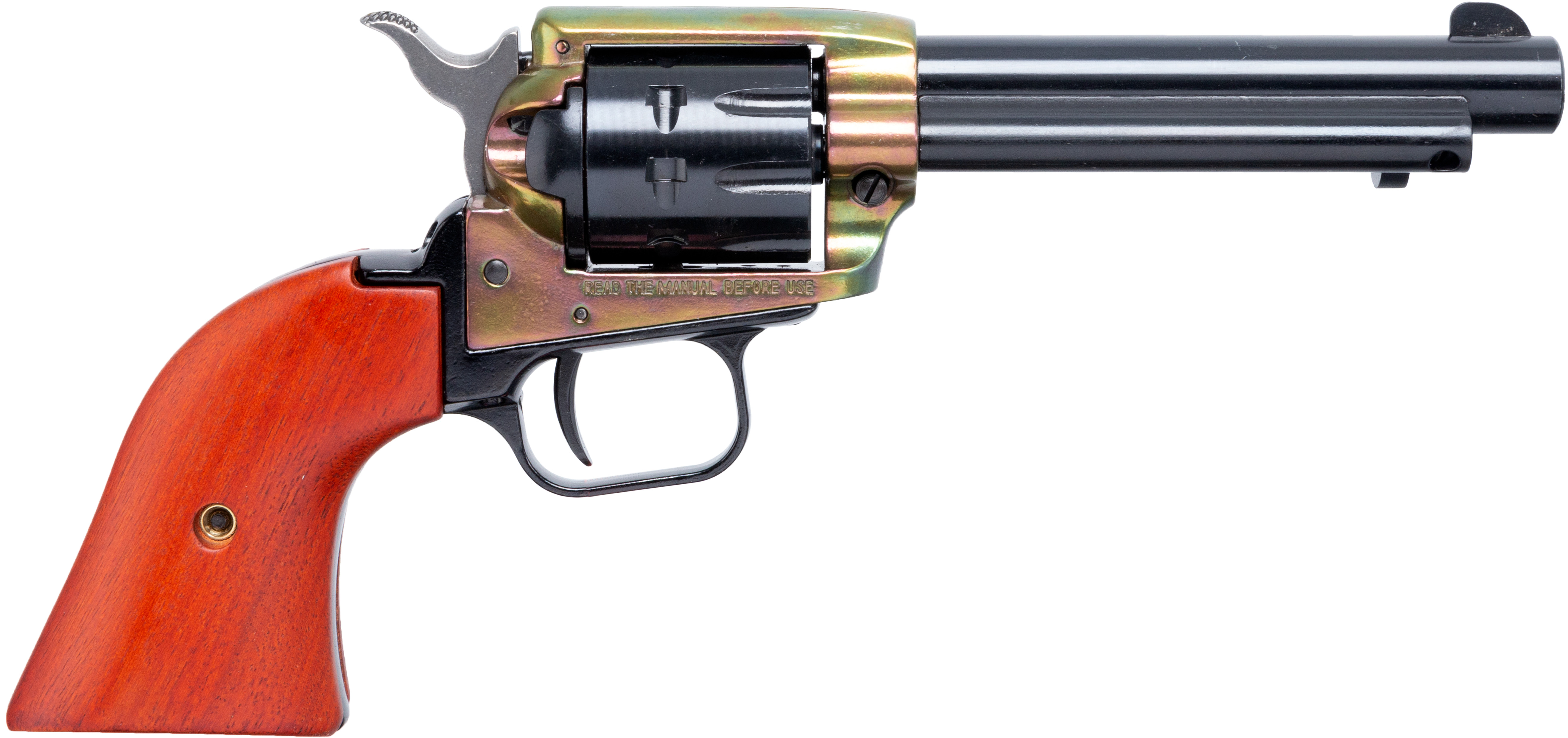 Taurus International - Heritage Heritage Rough Rider Case Hardened Handgun .22LR 9/rd Magazine 4.75" Barrel Cocobolo Grips