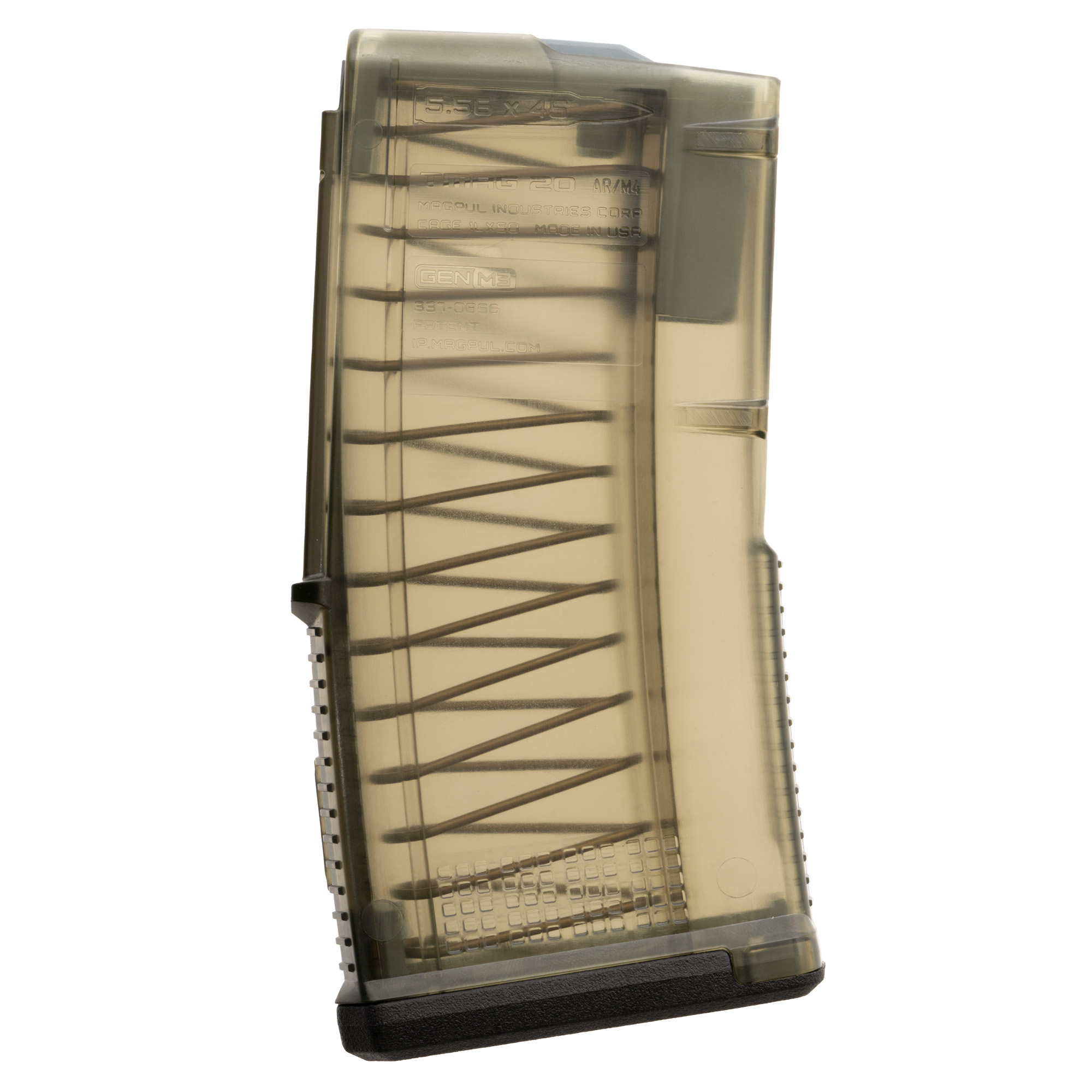 Magpul TMAG AR/M4 Gen M3 Rifle Magazine Translucent 5.56 NATO/.223 Rem 20/rd