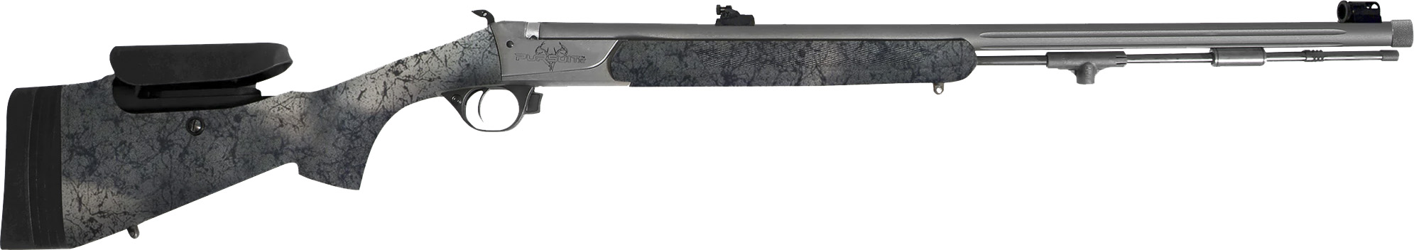 Traditions Pursuit XT Pro Muzzleloader Rifle .50 cal Single Shot 26" Desert Web with Peep Sight