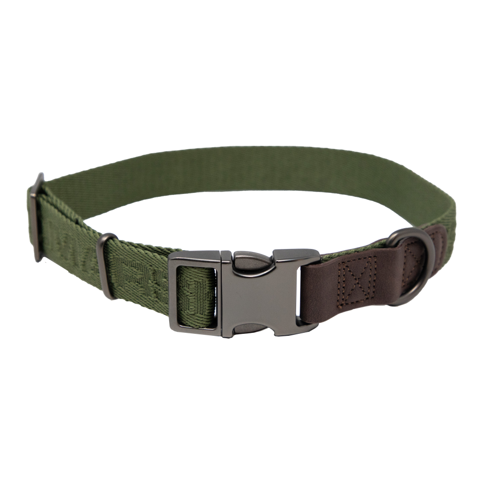 Higdon Outdoors MoMarsh Adjustable Dog Collar 15"-23" Cypress Green