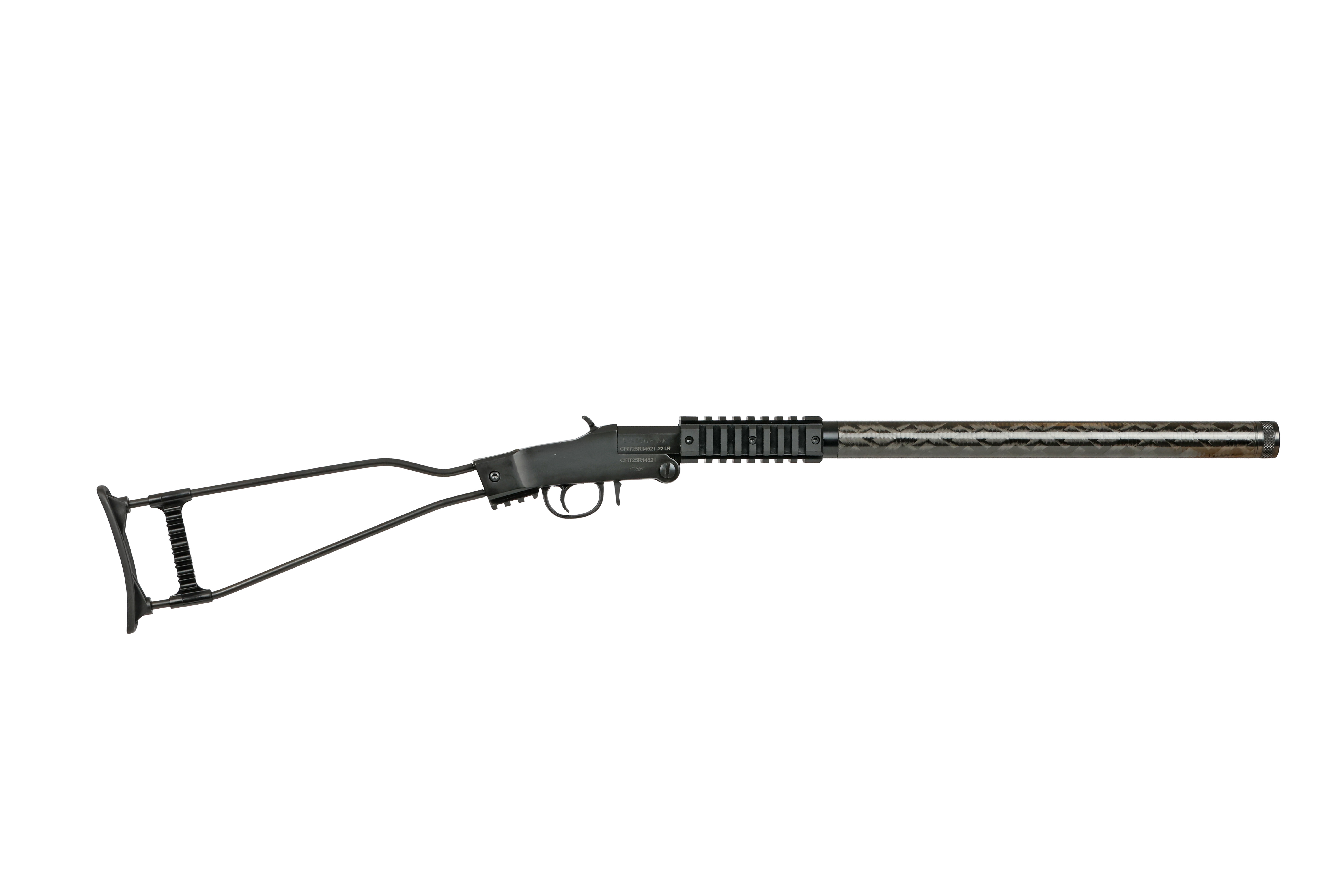 Chiappa Little Badger Rifle .22 LR Single Shot 18.5" Carbon Shroud Barrel