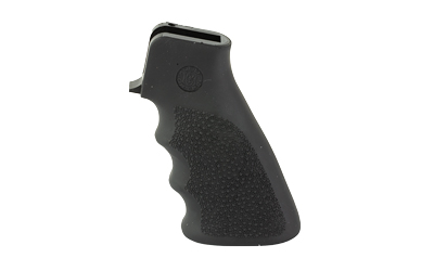 Hogue AR-15/M-16 OverMolded Rubber Grips with Finger Grooves Black