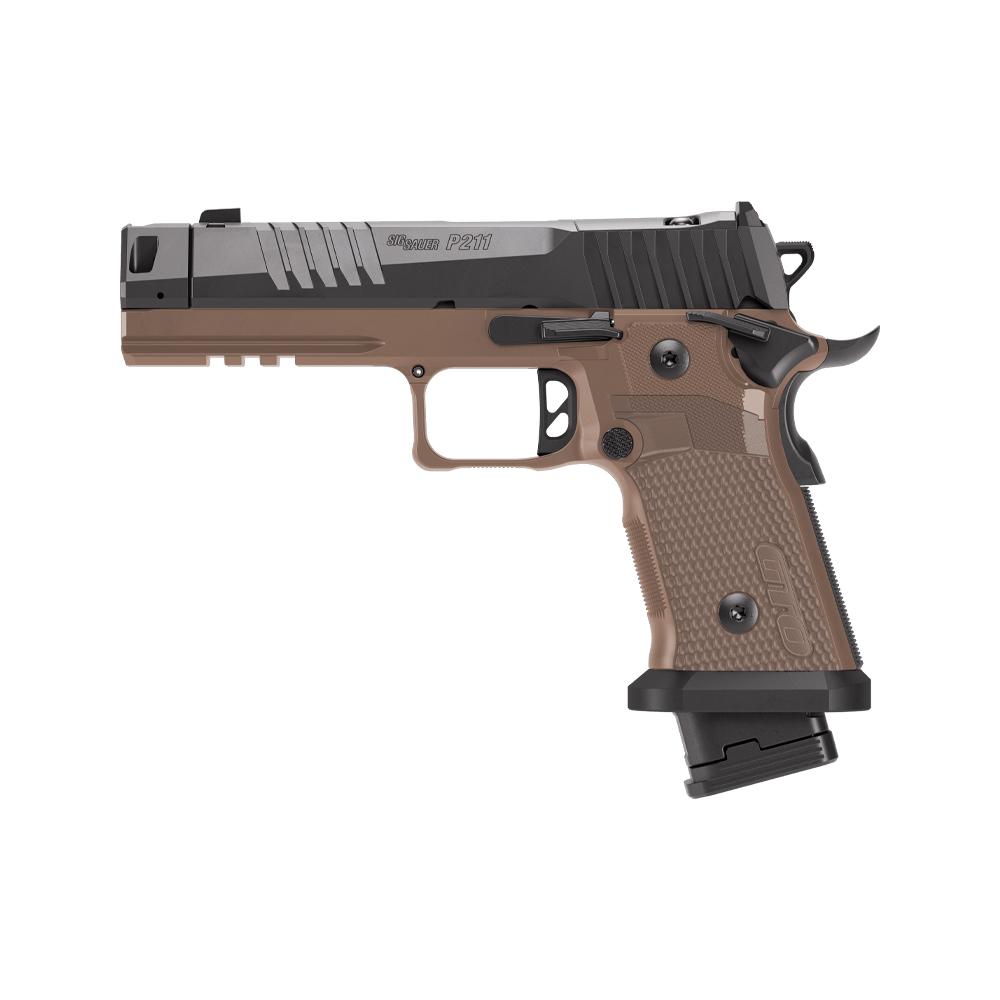 Sig Sauer P211 GTO Combat SAO Handgun 9mm Luger 23rd(1)&21rd(2) Magazines 4.4" Barrel Optic Ready