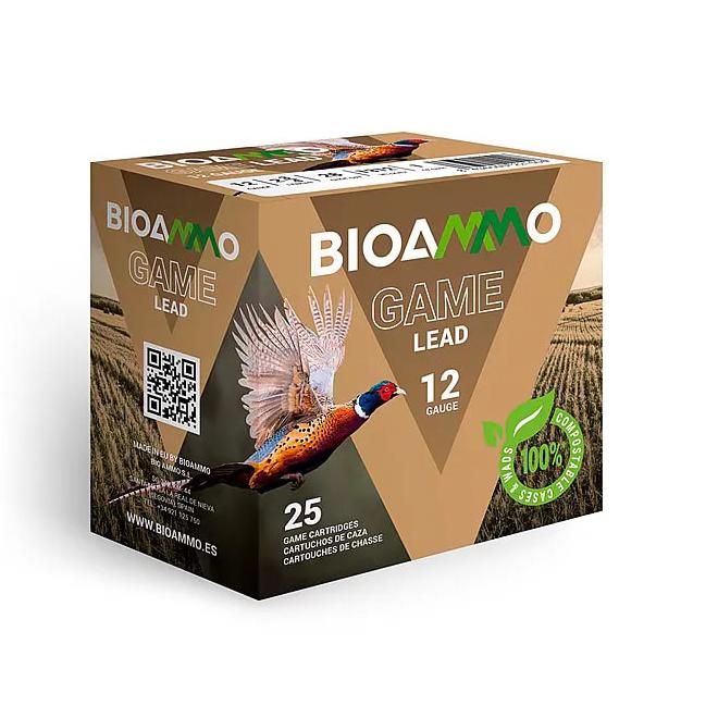 Winchester Ammunition BIOAMMO Lead Game Dove & Pigeon Shotshells 12 ga 2-3/4" 1-1/4 oz 1250 fps #6 25/ct