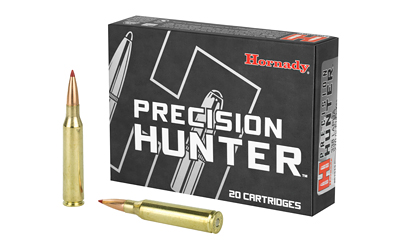 Hornady Precision Hunter Rifle Ammunition .338 Lapua Mag 270 gr ELD-X 2800 fps 20/ct
