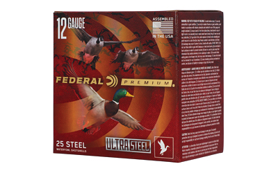 Federal Ultra Steel Shotshells 12ga 3" 1-1/4oz 1450 fps BB 10/ct
