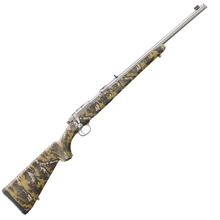 Sturm Ruger & Co Ruger 77/357 Rifle .357 Mag 5rd Capacity 18.50" Stainless Steel Barrel Desolve Bare Reduced Camo Synthetic Stock
