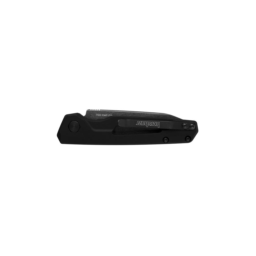 Kershaw Launch 11 Automatic Knife 2-3/4" Drop Point Blade Black