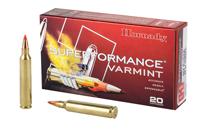 Hornady Varmint Express Rifle Ammunition .204 Ruger 40 gr V-MAX 3900 fps 20/ct