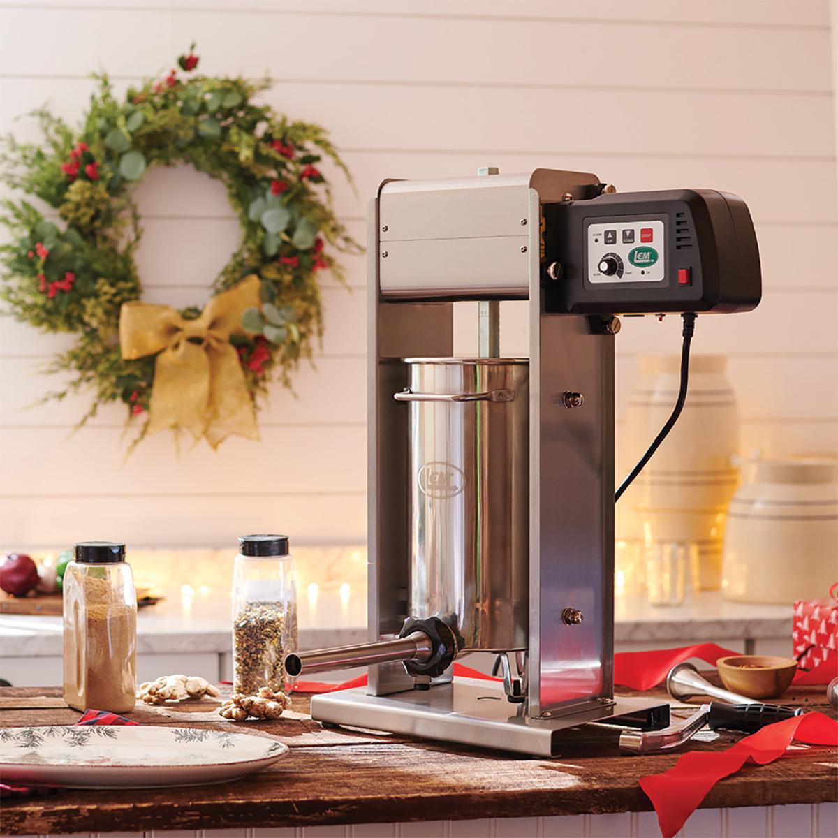 LEM Products Big Bite Motorized Sausage Stuffers - 20 lb.