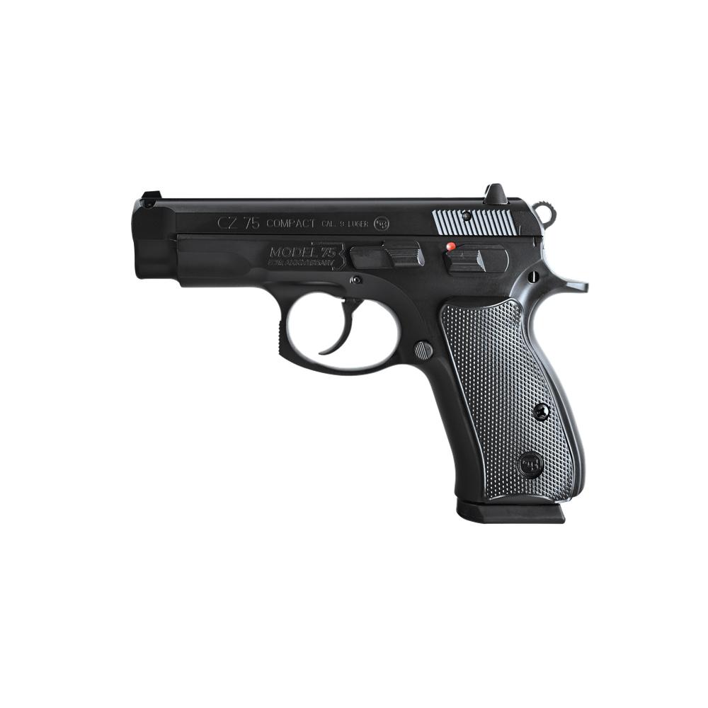 CZ 75 C 50th Anniversary Elite Handgun 9mm Luger 16rd Magazines(2) 4.7" Barrel Polycoat Steel Frame