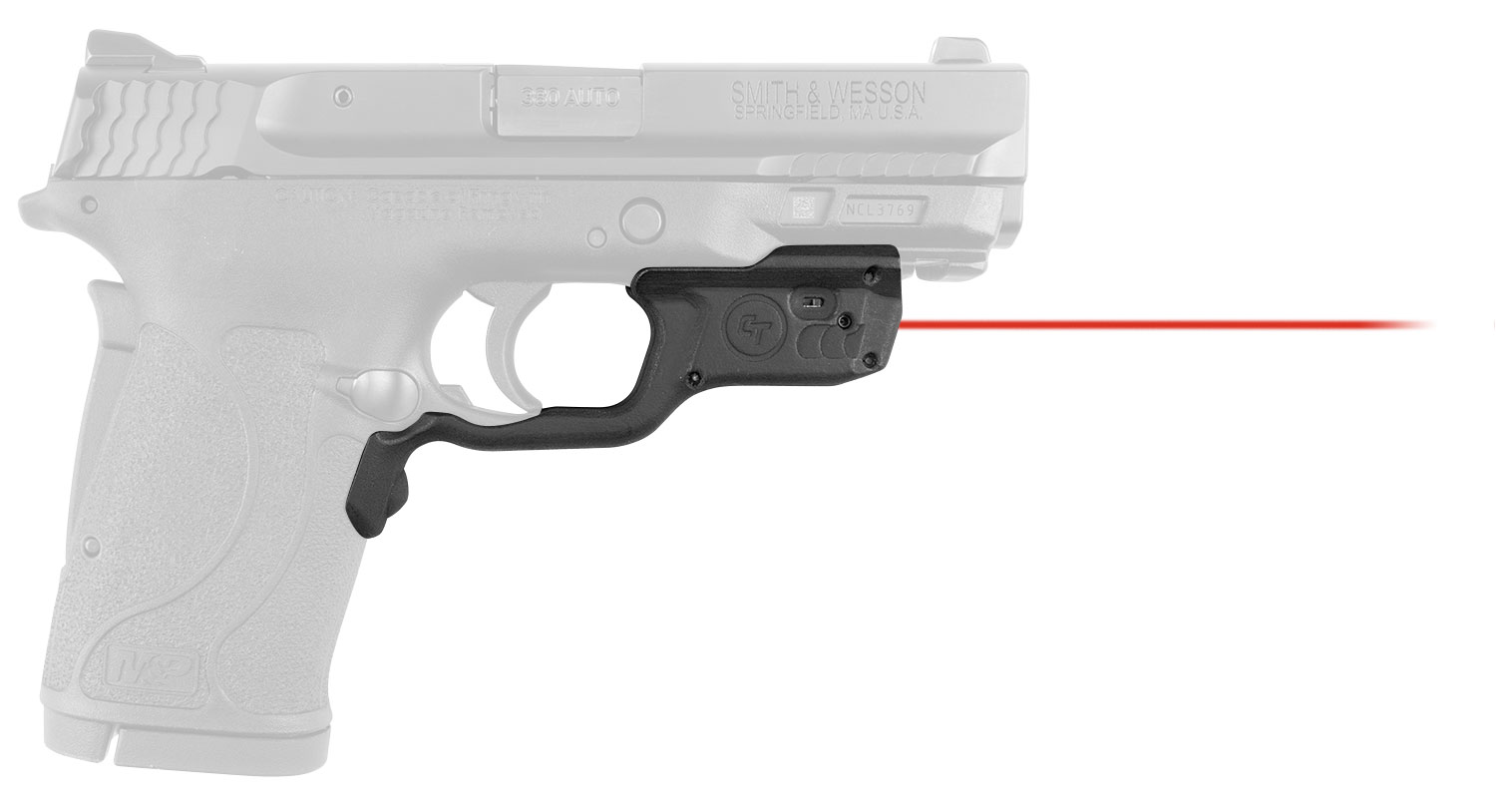 Crimson Trace Laser Grip for M&P Shield 380 Shield*EZ*and M&P .22 Compact