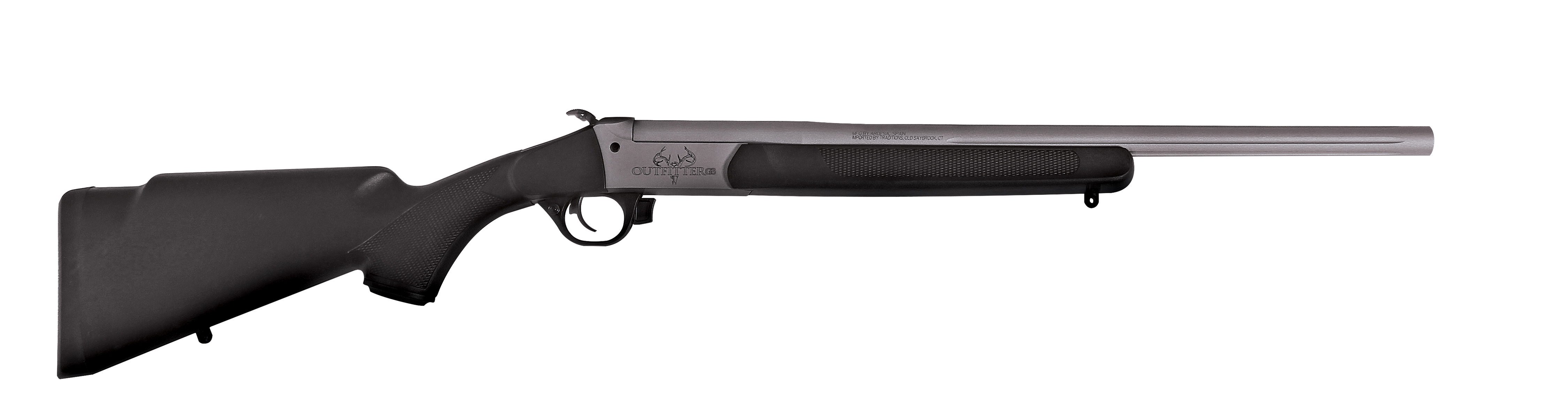 Traditions Outfitter G3 Rifle .44 Rem Mag Single Shot 22" Barrel Black