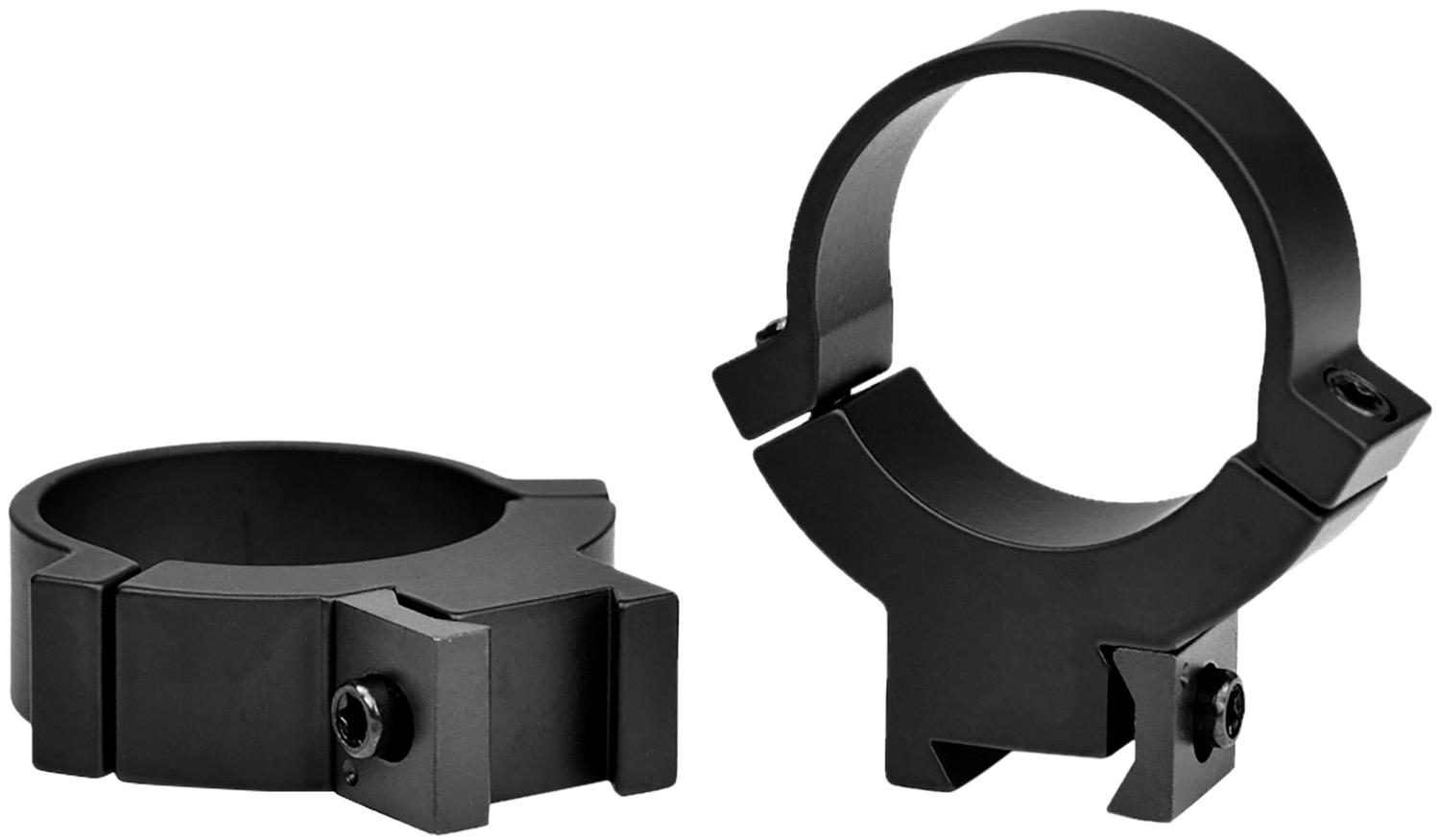 Warne Maxima Rimfire 2-Piece Steel Scope Rings 30mm High Matte