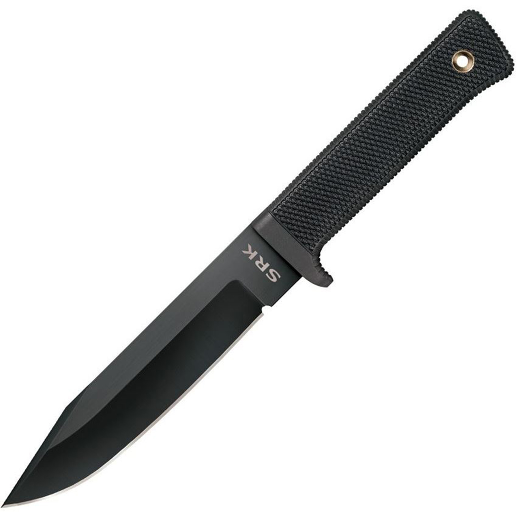 Cold Steel SRK Search Rescue Fixed Blade Tactical Knife - 6" Blade Black SK-5)