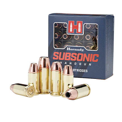 Hornady Subsonic Ammunition 9mm Luger 147 gr XTP 975 fps 25/ct