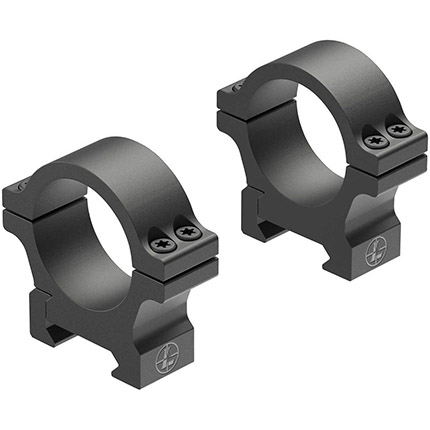Leupold Open Range Cross-Slot Rings 30mm Low Matte