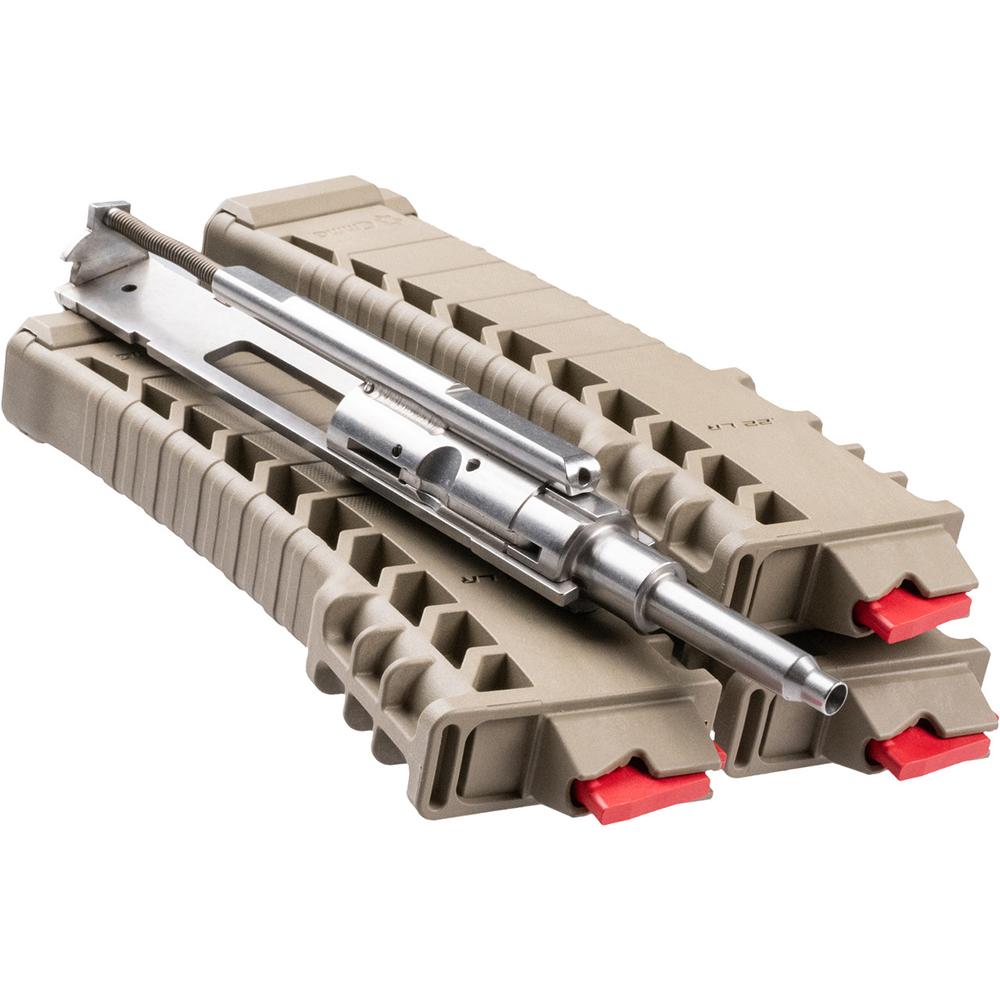 CMMG AR Conversion Kit Bravo with 25rd Magazines (3) .22 LR FDE