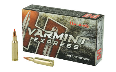 Hornady Varmint Express Rifle Ammunition .224 Valkyrie 60 gr V-MAX 3300 fps 20/ct