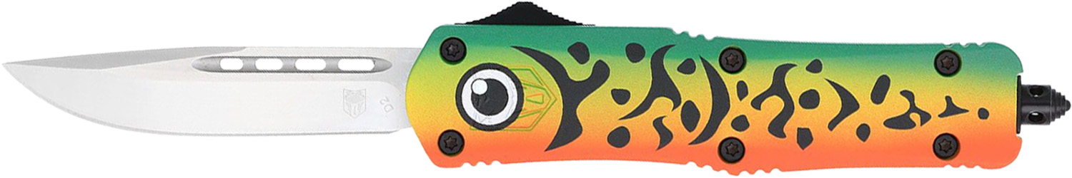 CobraTec Knives CBT MED FS-3 GRN LURE DROP PT