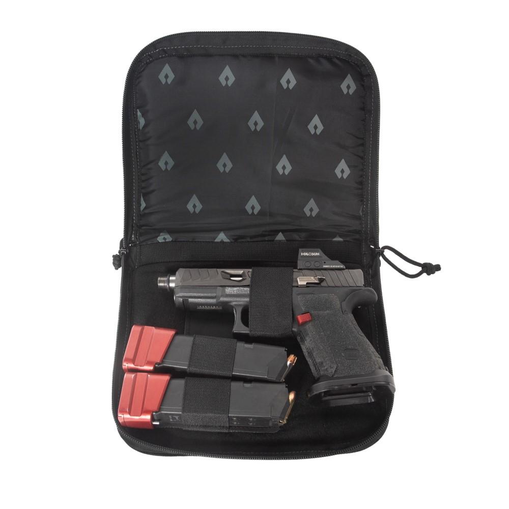 Advance Warrior Solutions Single Pistol Case Black 10.5"