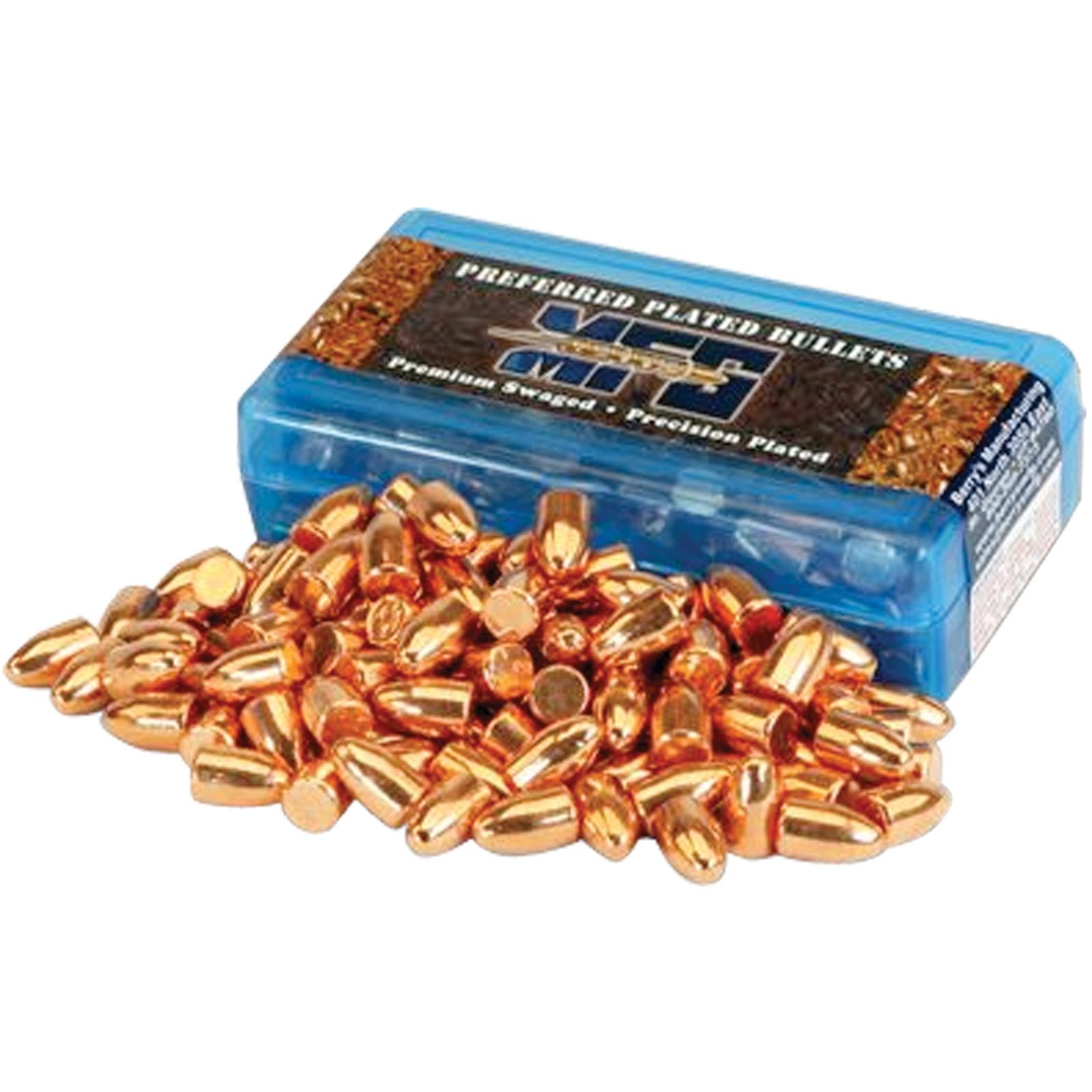 Berry's Superior Plated Pistol Bullets .38/357 cal 357" 158 gr FP 250/ct