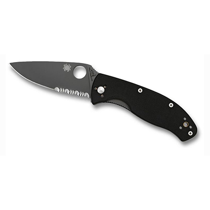 SPYDERCO TENACIOUS G-10 COMBO BLK