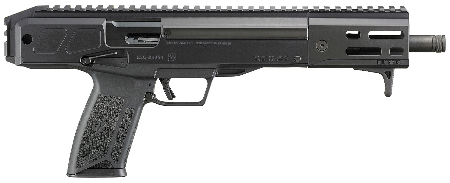 Sturm Ruger & Co Ruger LC Charger Handgun 5.7x28mm 20rd Magazine 10.30" Threaded Barrel M-LOK Slots