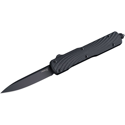 Hogue Counterstrike OTF Automatic Knife 3-3/8" Drop Point Blade Black