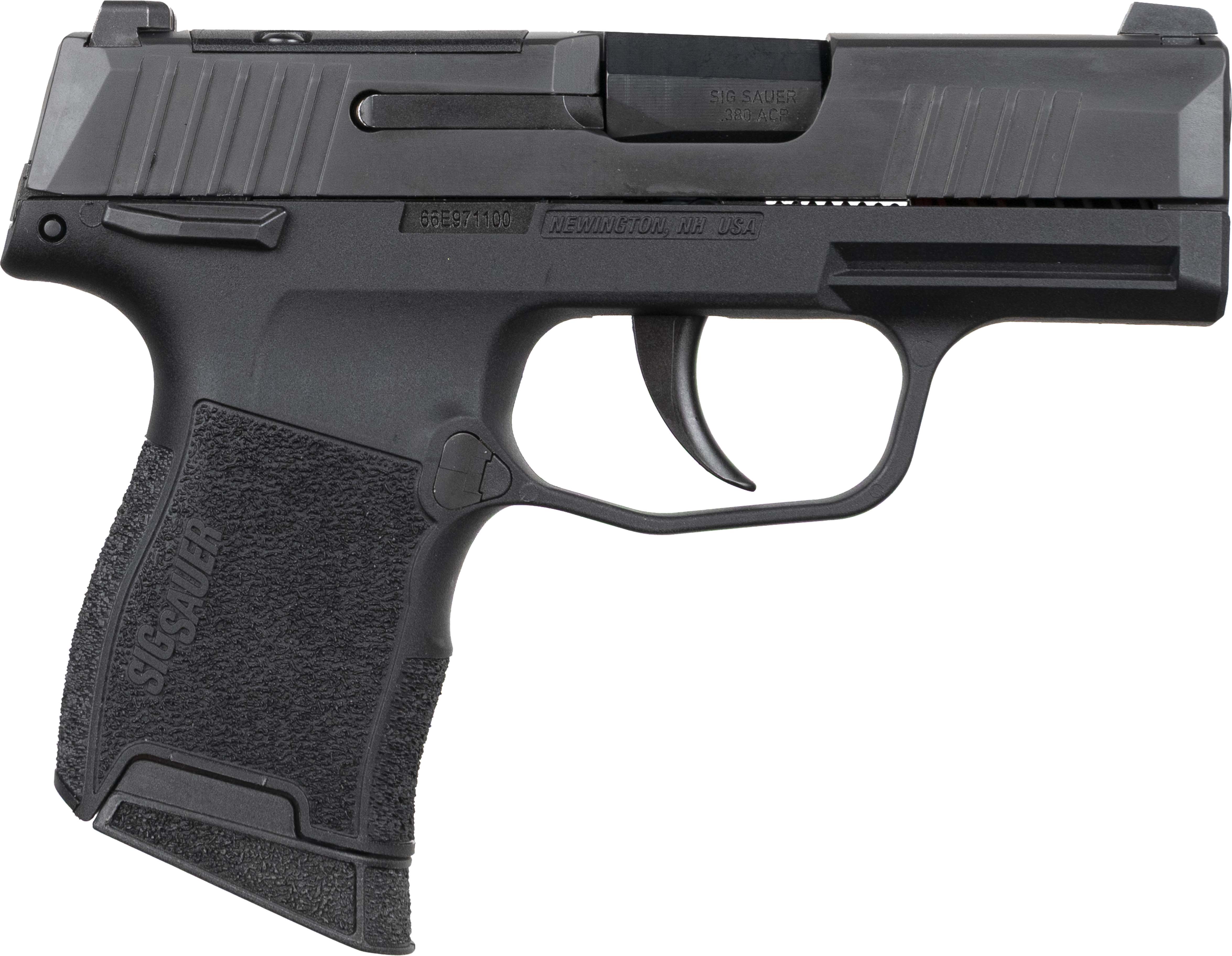 SIG SAUER P365 380 PSTL BLK 3.1" 2-10RD MA COMPLIANT