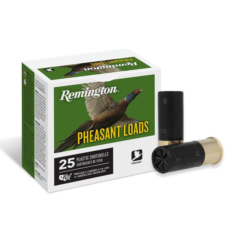 Remington REM 12G PHEAS 2.75-1.25-4 25RD 10BX/CS