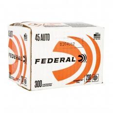 Federal Champion Handgun Ammunition .45 Auto 230gr FMJ 890 fps 300/ct (Bulk)
