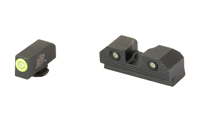 XS Sight Systems R3D 2.0 Night Sights for Glock Green Front with Black Rear