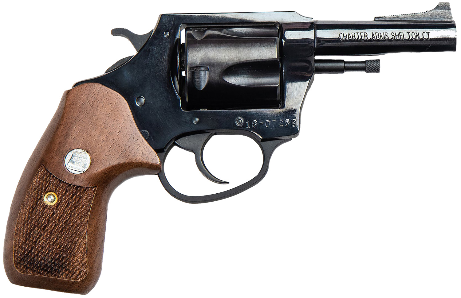 Charter Arms Classic Bulldog Handgun .44 S&W Spl 5rd Capacity 3" Barrel Wood Grips