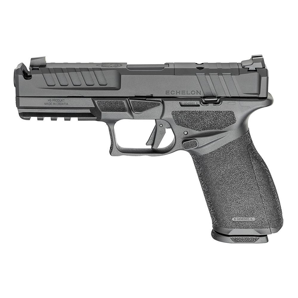 Springfield Echelon 4.5F Comp Handgun 9mm Luger 17rd(1)& 20rd(1) Magazines 4.5" Barrel U-Notch Sights Black