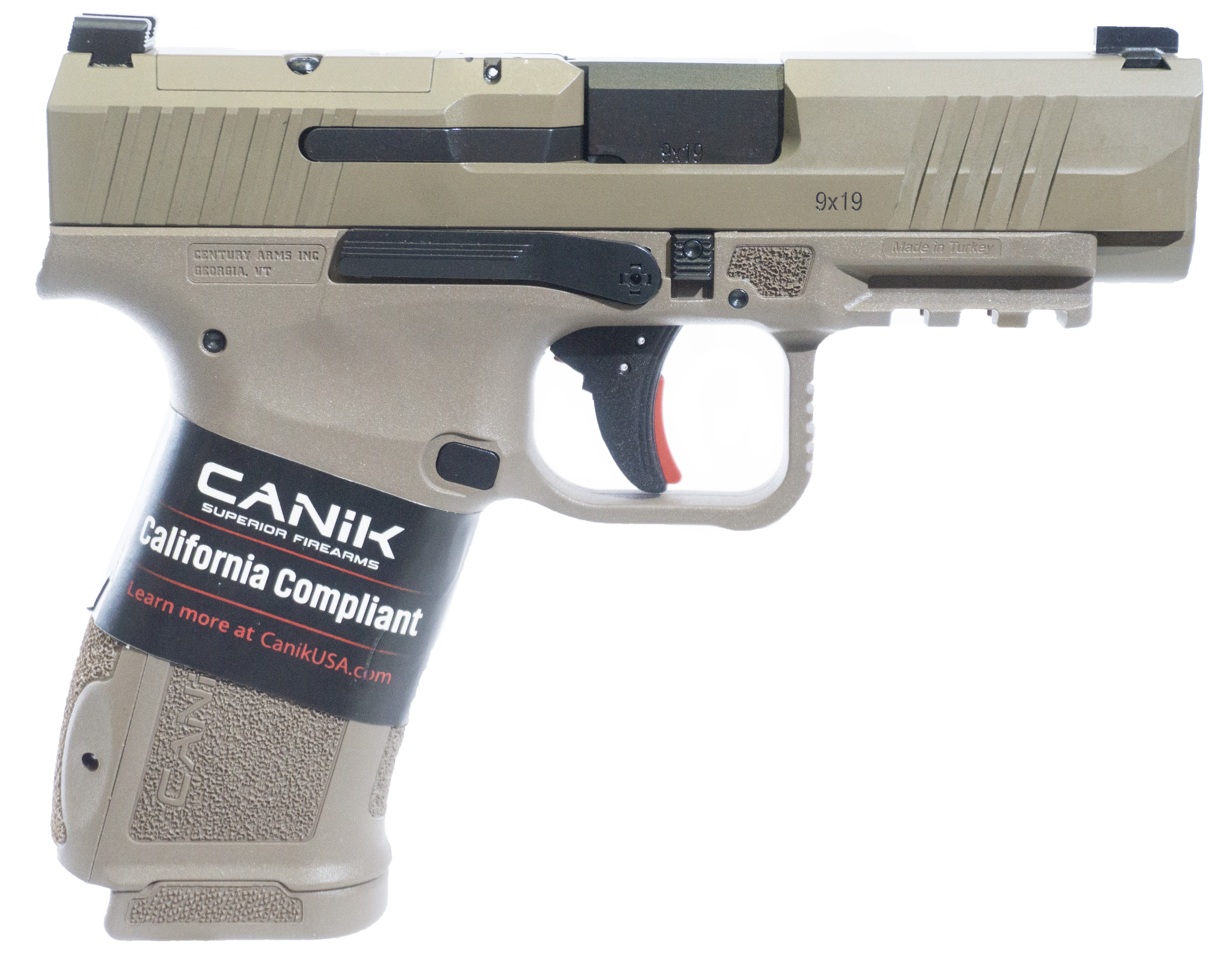 Canik CAN METE MC9LS 9MM 10RD FDE CA