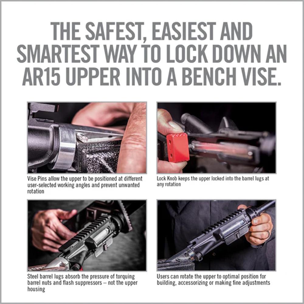 Real Avid Lug-Lok Upper Vise Block - AR-10