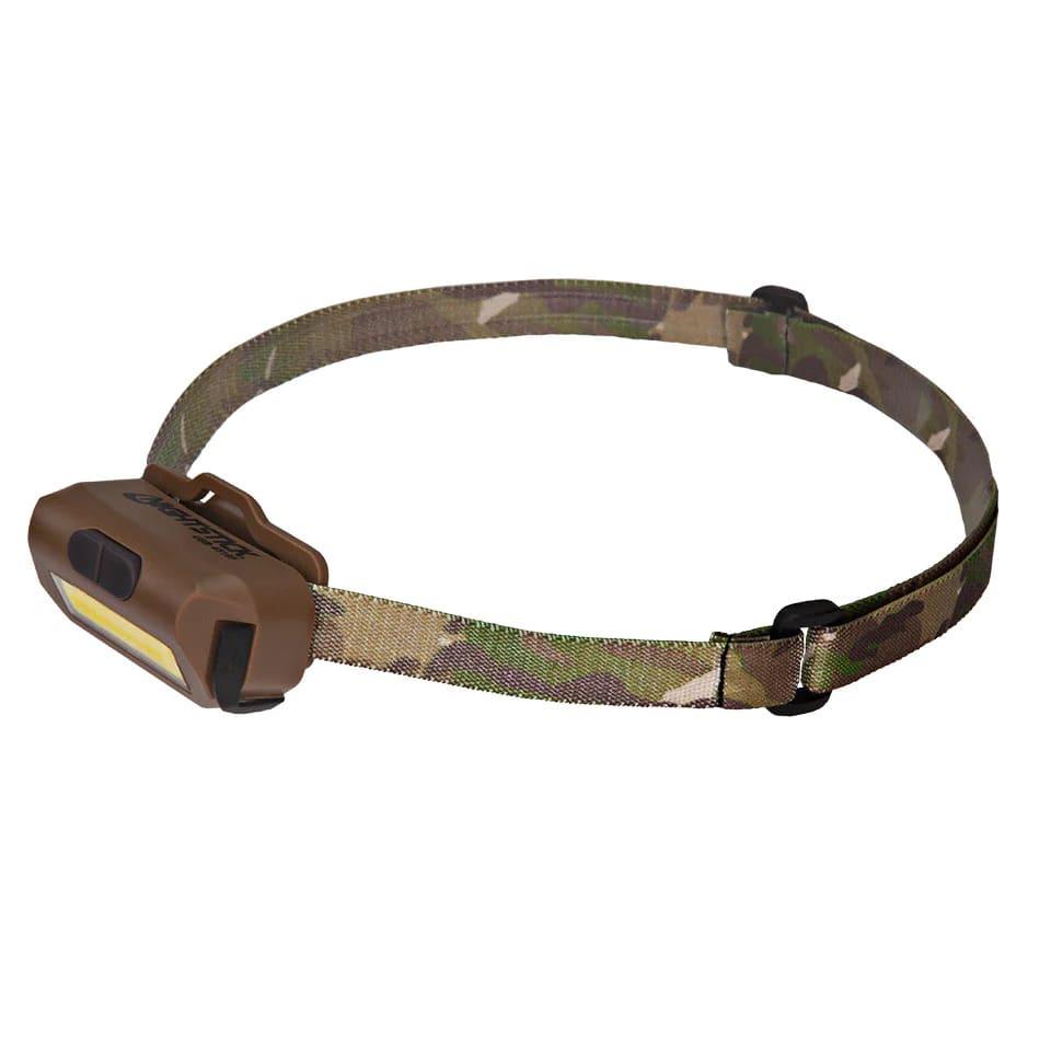 Bayco Products dba NightStick Nightstick Multi-Flood USB Headlamp with Brim Clip & Black Strap LiPo FDE