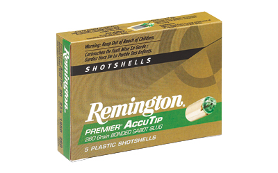 Remington Premier AccuTip Bonded Sabot Slug 20 ga 2 3/4" 260 gr Slug 1850 fps 5/ct