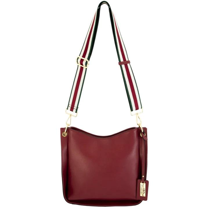Rugged Rare Cameleon Emma Concealed Carry Purse Burgundy