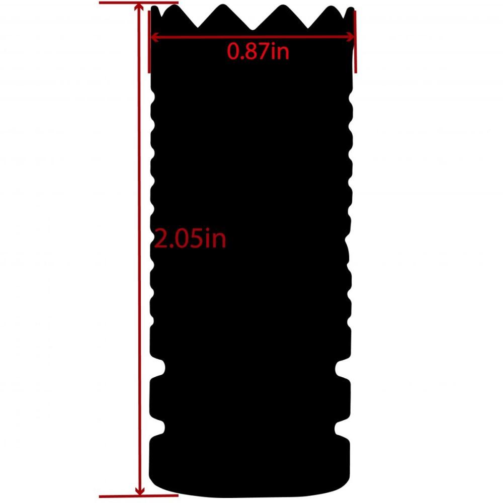 TacFire Crown Style Muzzle Brake .308 5/8x24 Black