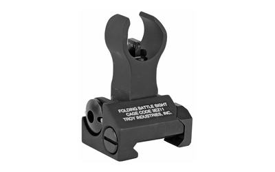 Troy HK Style Front Folding Battle Tritium Sight - Black