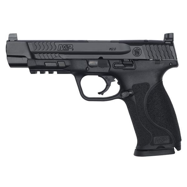Smith & Wesson Inc. S&W LE M&P9 M2.0 Handgun 9mm Luger 17rd Magazine 5" Barrel Optic Ready No Thumb Safety-USED